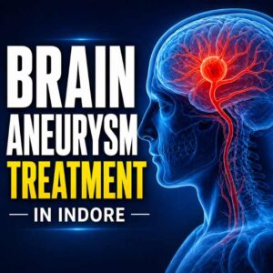 Brain aneurysm treatment in Indore showing brain vessel aneurysm with expert care by Dr Ashish Kumar Dwivedi