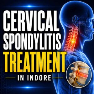 Cervical spondylitis treatment in Indore showing neck spine pain care by Dr Ashish Kumar Dwivedi