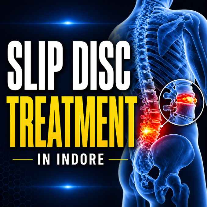 Slip disc treatment in Indore showing spine disc problem and expert care by Dr Ashish Kumar Dwivedi